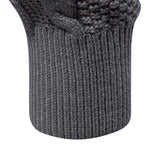Twist Jacquard Zipper Stand Collar Sweater