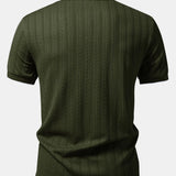 Jacquard Johnny Collar Polo