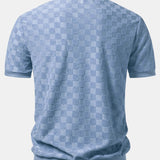 V-Neck Knit Polo