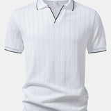 Jacquard Johnny Collar Polo